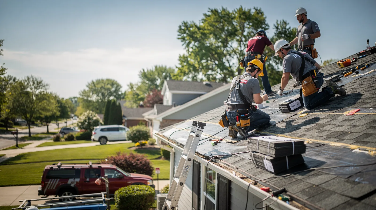 Roof Repair in Fairview Heights, IL around you